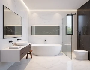 Moderne tegels voor de badkamer: stijlvol, duurzaam en praktisch